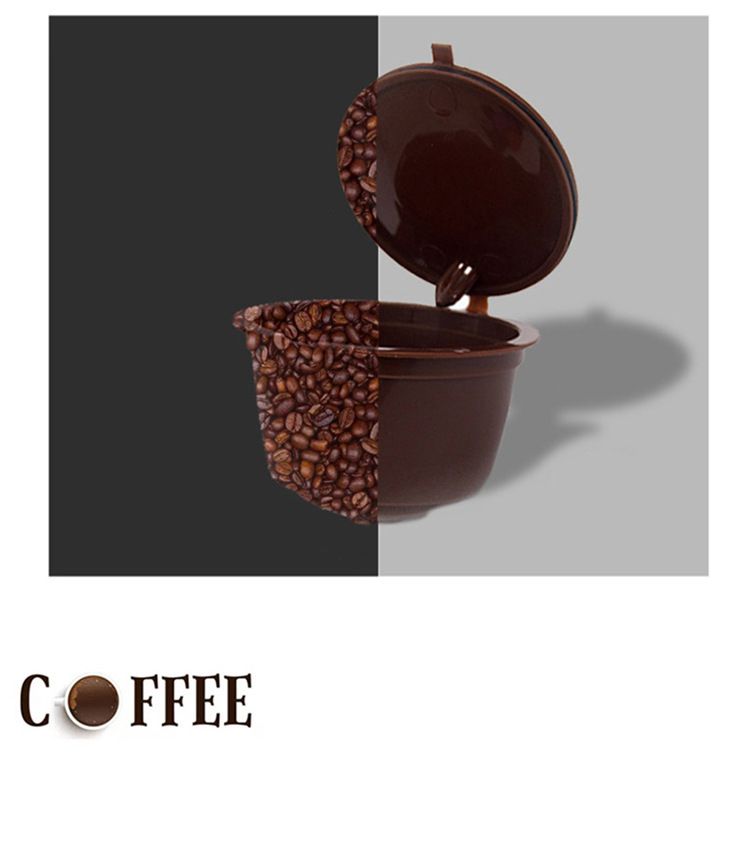 Til Nestle Dolcegusto Kaffekapselskal Genanvendelig kaffekapselfilterkop, tre pakke_voghion.com