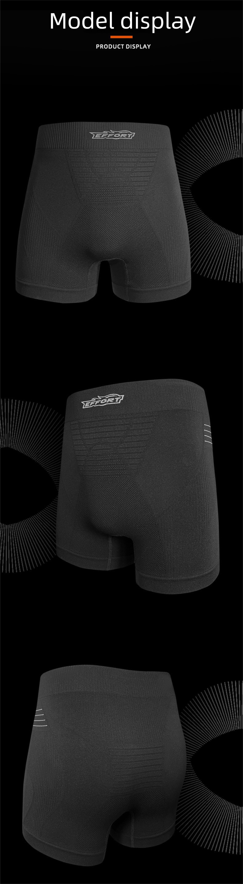 Neue nahtlose Marathon-Laufshorts für Herren, professionelle Boxershorts, sportlich, atmungsaktiv, schweißableitend, enge XB-Unterwäsche_voghion.com