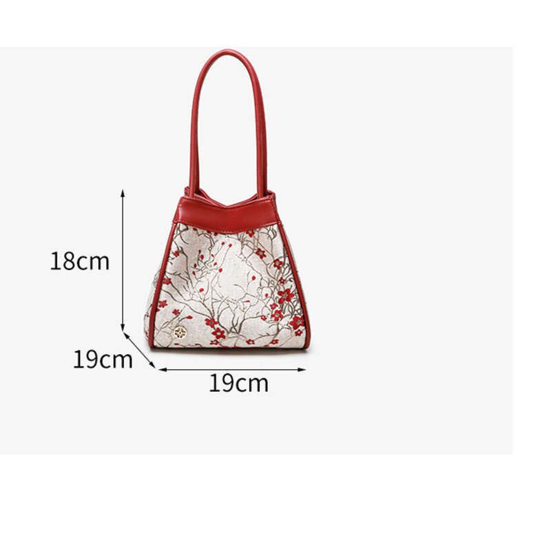 Borsa da sposa rossa, borsa da donna cinese di alta qualità con ricamo, regalo per la mamma, borsa a tracolla_voghion.com