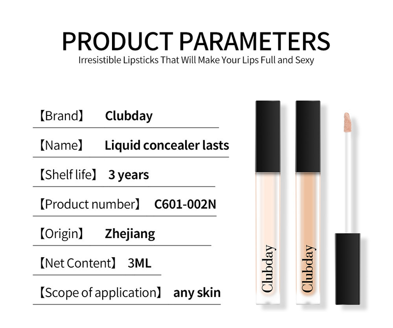 Base de beauté dissimulant les cernes, liquide monochrome, crème anti-cernes légère et imperméable pour tatouage_voghion.com