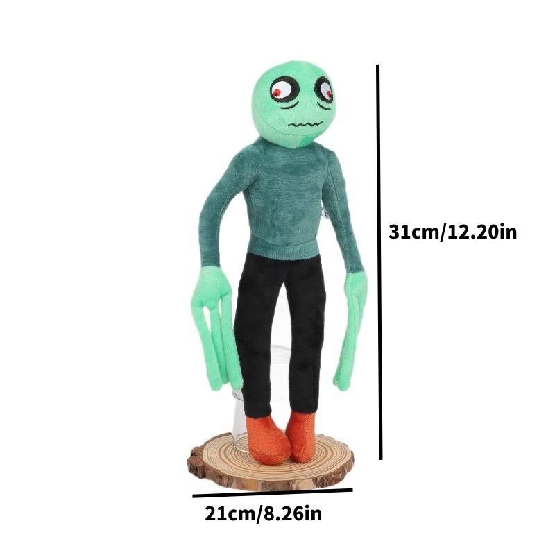 Pluszowe Palce Sałatka Unikalna Zabawka Miękka Zielona Przytulanka Animowana Kolekcjonerska Postać_voghion.com