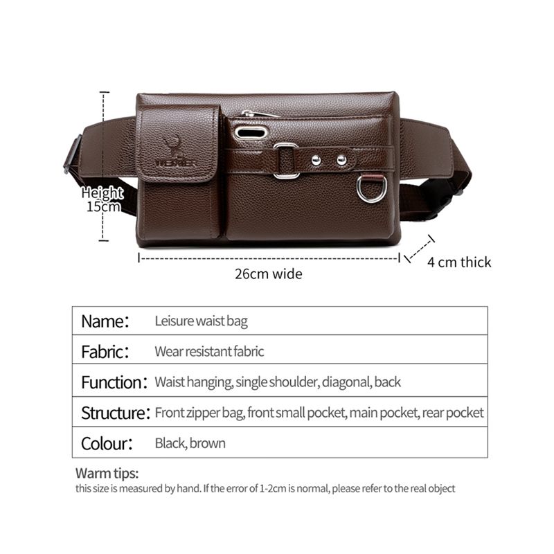 WEIXIER Marke Unisex Single-Schulter Multi-Funktion Sport Laufen Große-kapazität Taille männer Brust Tasche Casual Messenger brieftasche_voghion.com