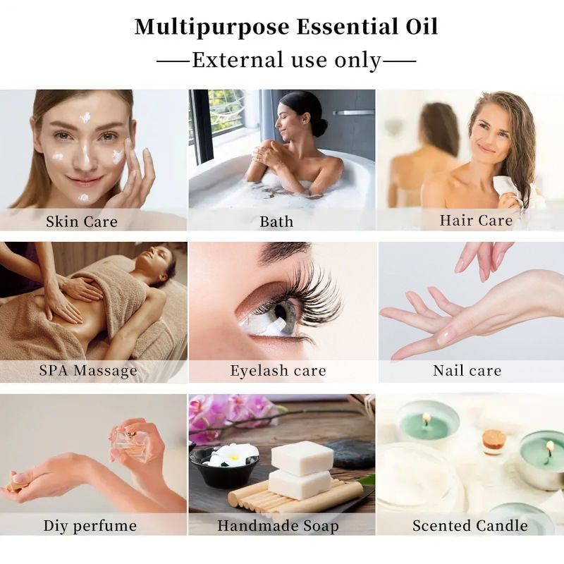 Vanilla Natural Single Formula Pure Oil, Gentle And Moisturizing Care, Aromatherapy Massage Essential Oil_voghion.com