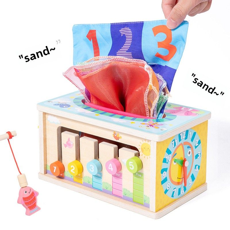 Giocattoli educativi per bambini, pesca con la carta, ravanelli, cattura di insetti, orologio_voghion.com