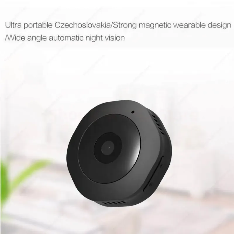 Mini cámara Wifi 4K 1080P HD Visión nocturna Cámara web IP inteligente para el hogar Vigilancia remota Micro videocámaras Portátil Invisible_voghion.com