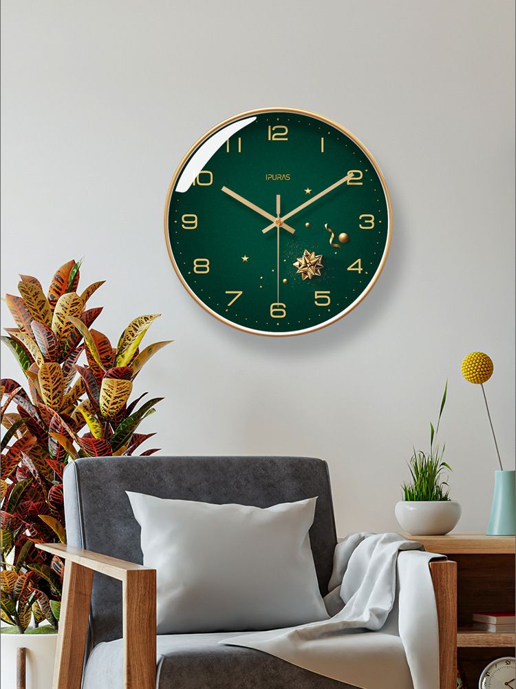 Yipula 8142 Einfache frische Wand Wohnzimmer Mode neue nordische stille Sweep Sekunden Quarzuhr_voghion.com