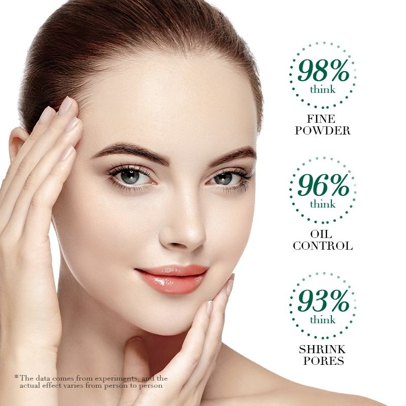 SADOER Oil Control Mineral Powder Lasting concealer Light Naked Facial Makeup_voghion.com