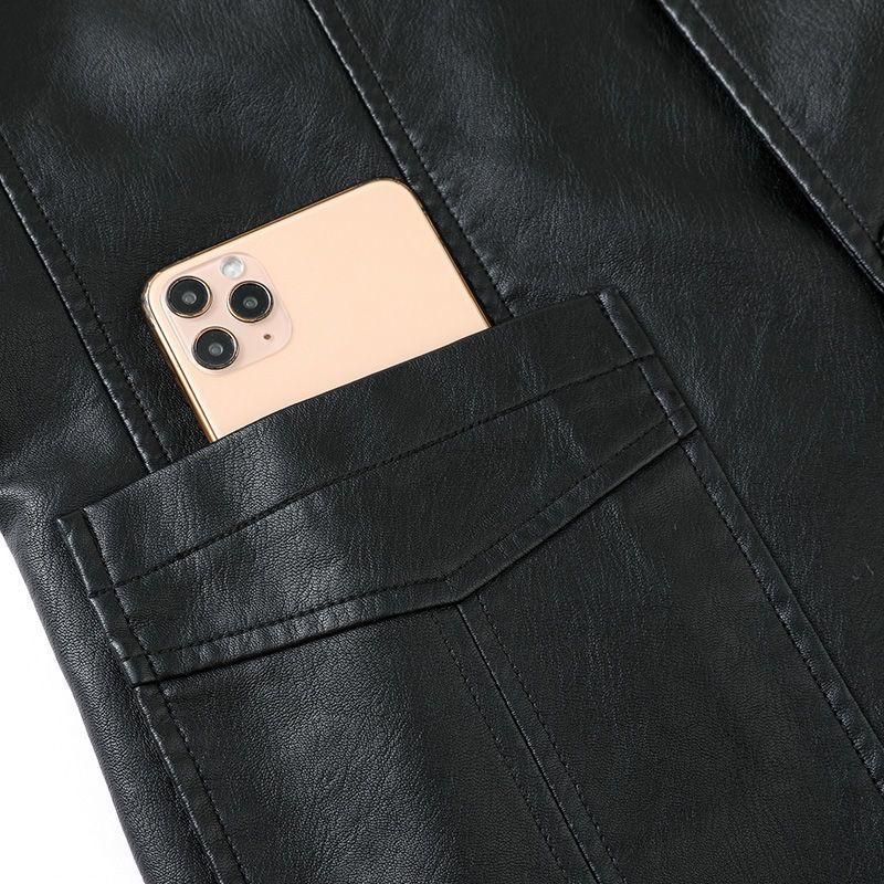 Herenkleding pak leren jas heren zakelijk lente en herfst nieuw heren casual leren jas motorjas leren jas_voghion.com