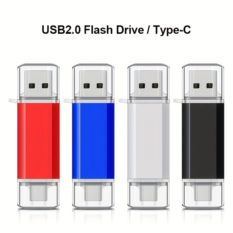 64GB 128GB USB Type C Flash Drive - High Speed & Real Capacity For OTG Devices_voghion.com