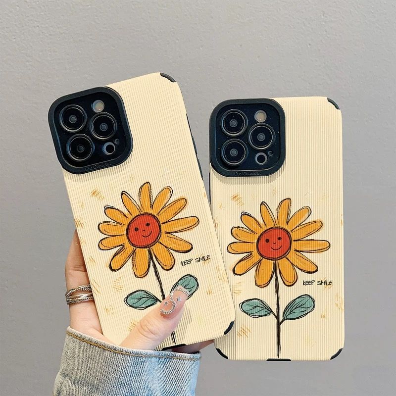 iPhone 16 Case 15 Pro Max/14/13 Eye Patch Skin 12 XS Flower XR/iPhone 8 Plus 7/6s_voghion.com