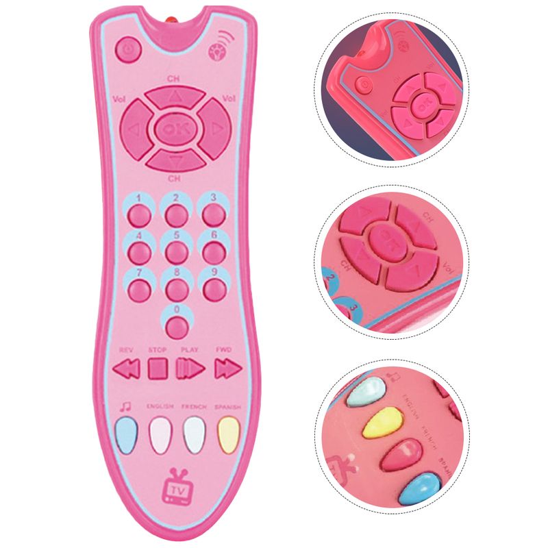 Emulated Remote Control Toy Kids Electric Not Included Remotes For Babies Plastic Baby Realistic Toddler_voghion.com