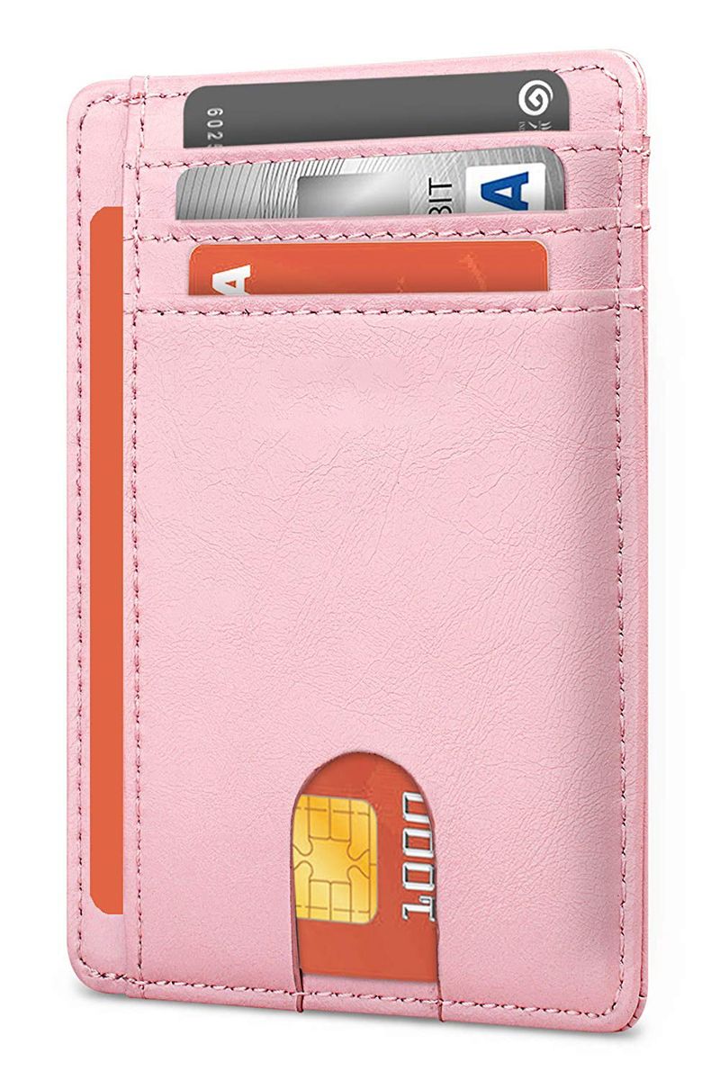 Praktische Kartentasche aus echtem Leder, RFID-Diebstahlschutz-Kartenlesetasche für Herren, asiatischer Kartenhalter für Herren_voghion.com
