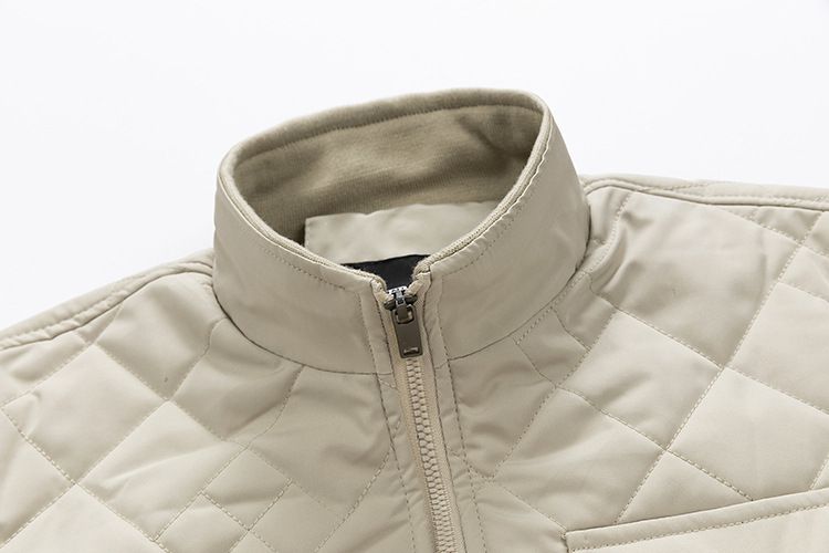 Giacca da uomo foderata in pile con tasche multiple – Cappotto da lavoro antivento per spostamenti urbani (nero/verde militare/beige, M-3XL, ad asciugatura rapida e antigraffio)_voghion.com