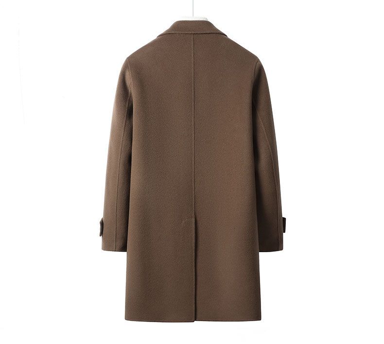 Wollmantel mit abnehmbarem Futter – Zweireihiger Trenchcoat aus Kaschmirmischung für Herren (M-5XL, 2 Farben)_voghion.com