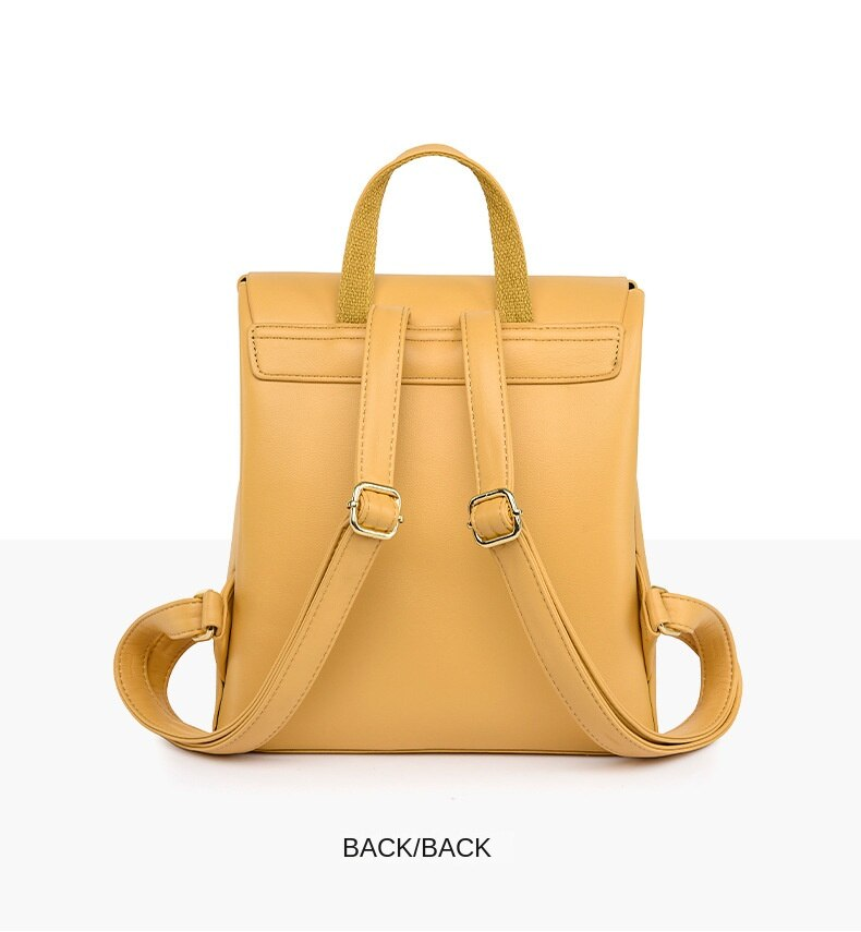 New Leather Backpack Women's Versatile Backpack Travel Leisure Soft Leather Women's Backpack Selection_voghion.com