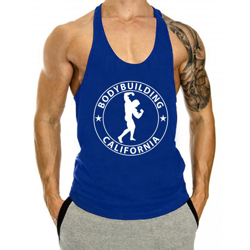 Chaleco deportivo holgado de algodón con cuello en V profundo para hombre, ideal para correr y hacer ejercicio en interiores._voghion.com