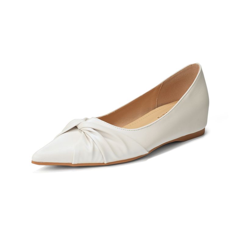 Innenhöhe erhöhen Französisch spitz einzelne Schuhe Damen Herbst flacher Mund schöne nicht müde Fuß Temperament Ladyshoes_voghion.com