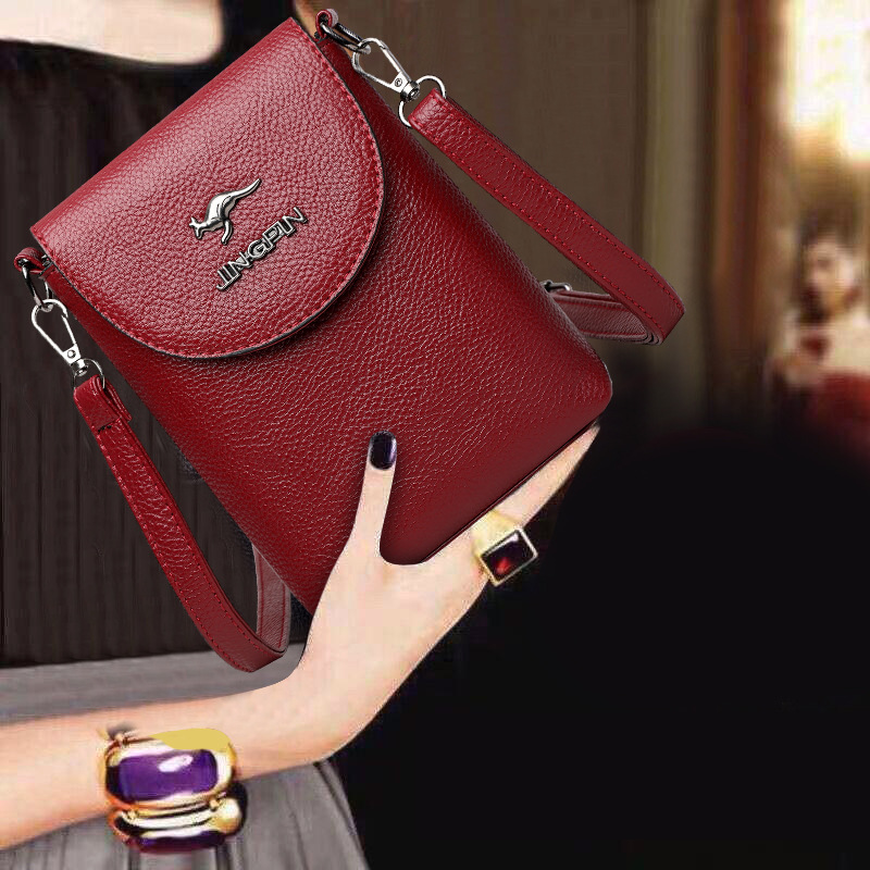 Women's Mini Phone 2024 New Single Shoulder Crossbody Coin Key Small Bag High-end Feel_voghion.com