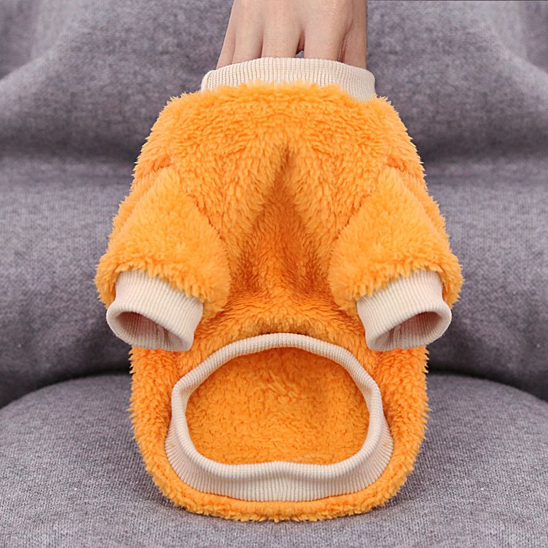 Herbst winter neue pet kleine und mittlere hund kleidung, Bomei warme fleece kleidung, zwei beinen kleidung_voghion.com