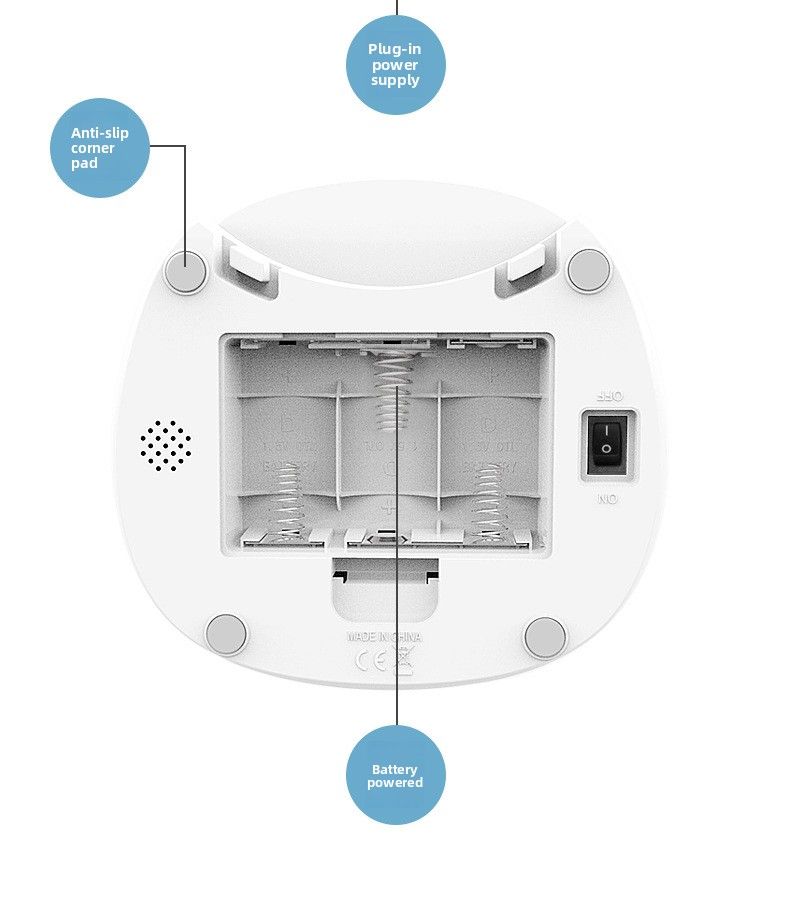 Voedselrobot van roestvrij staal: automatische voerbak voor katten en honden met timer en kwantitatieve intelligente voeding_voghion.com