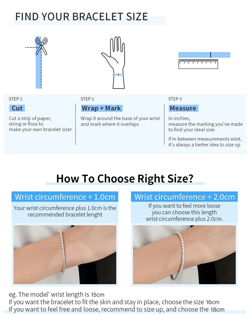 Echtes 2,5/3/4/5/6,5 MM Voll-Moissanit-Tennisarmband für Damen und Herren, S925 versilbert, 18 K Gelbgold, Diamantarmbänder_voghion.com