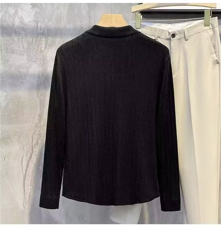 Men's Clothing 2024 autumn and winter trendy men's new men's casual jacket warm cardigan sweater sweater_voghion.com