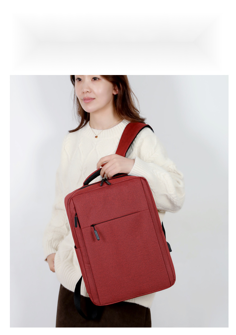Fashionable new business backpack multifunctional backpack large capacity travel bag computer bag book_voghion.com
