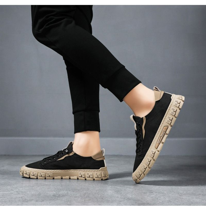Men' Summer Ice Silk Canva Flat 2024 New Breathable Caual Shoe for Men Fahion Outdoor Sneaker Zapato Para_voghion.com
