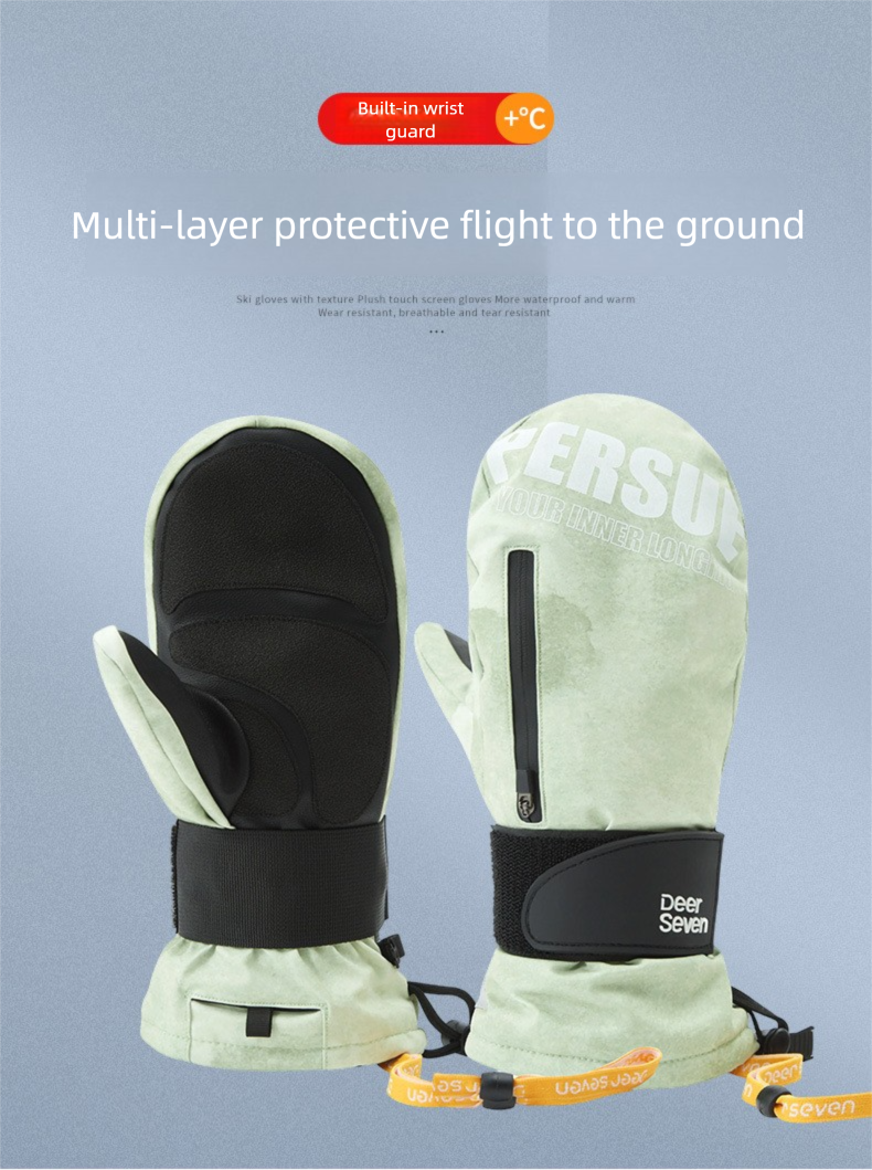 25 nuovi guanti da sci, snowboard, carving, caldi, con protezione per il polso, touchscreen, antivento, impermeabili, unisex, senza dita, 3M_voghion.com