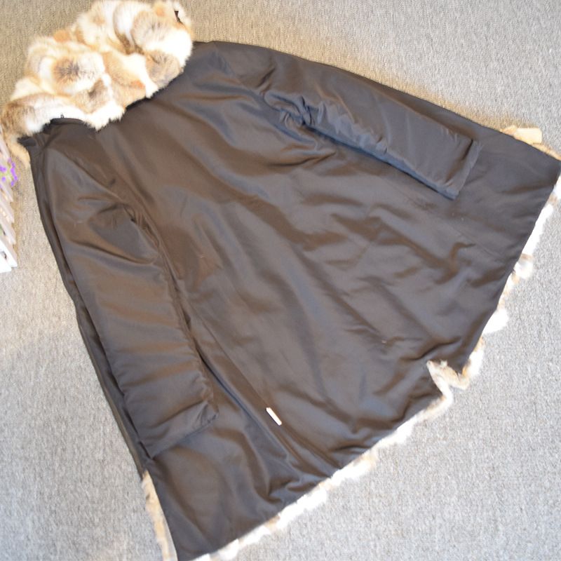 Abbigliamento da donna in vera pelliccia di coniglio_voghion.com