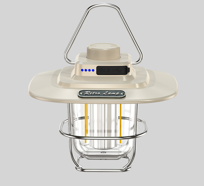 New Camping LED Portable Lantern Outdoor Atmosphere Emergency Tent Light_voghion.com