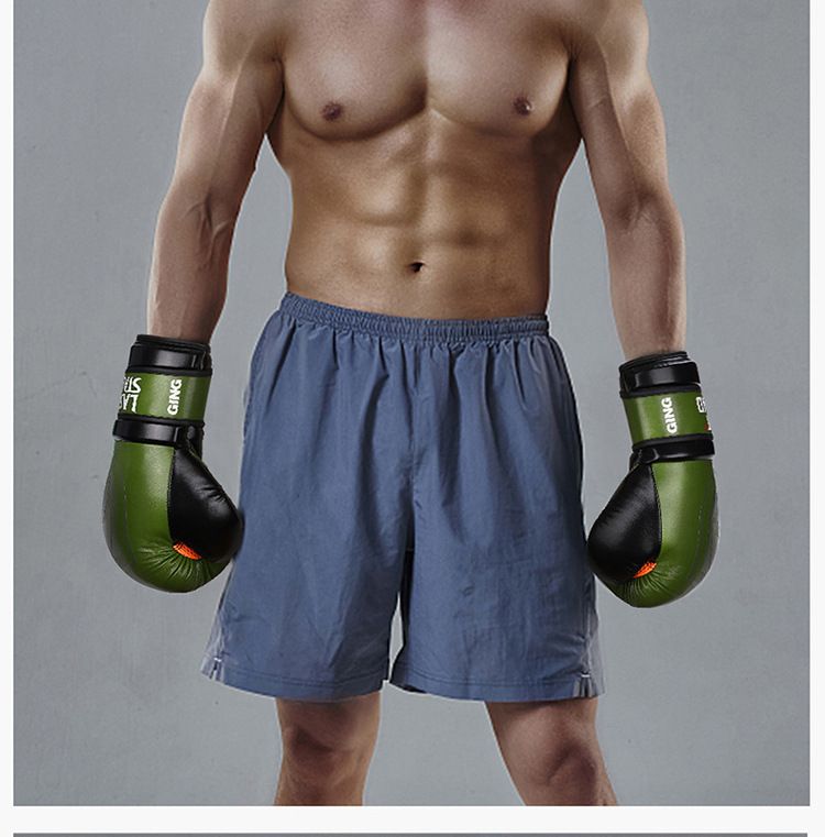 Professionelle Trainings-Boxhandschuhe für Erwachsene, Männer und Frauen, Sanda-Kampf-Sandsack, Boxhandschuhe für Kinder, tatsächlicher Kampf, verschleißfest, atmungsaktiv_voghion.com