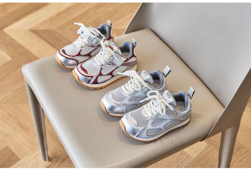 Scarpe sportive per bambini, primavera 2024, nuove, leggere, basse, in rete, per bambini più grandi, casual, da ragazza_voghion.com