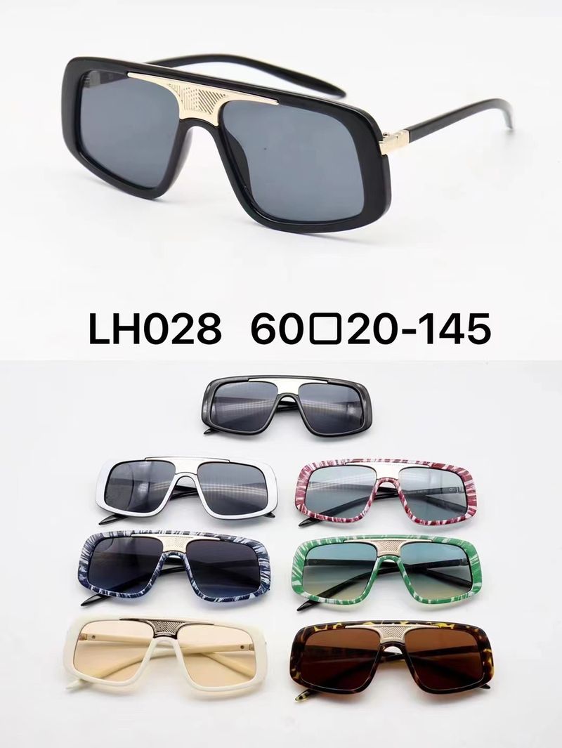 Νέα μοντέρνα γυαλιά ηλίου μεγάλου σκελετού, για άνδρες και γυναίκες, αντιανεμικά 028_voghion.com