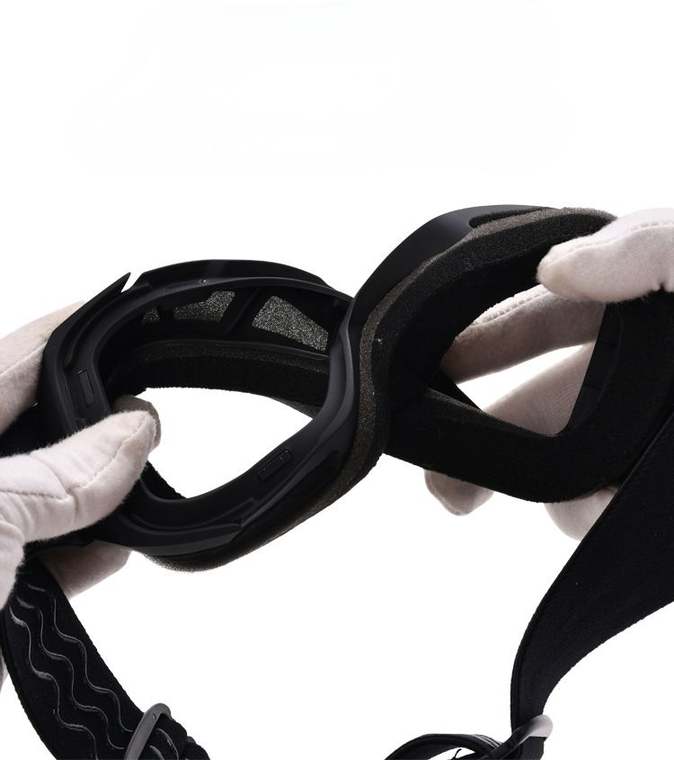 Magnetic Double Layer Anti-Fog Outdoor Sports Snow Mountaineering Ski Goggles_voghion.com