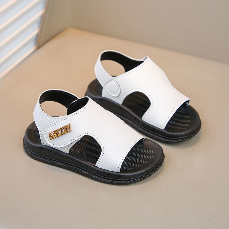 Sandali estivi per bambini e bambine, stile coreano, punta aperta, alla moda, casual, con suola morbida, 2025_voghion.com