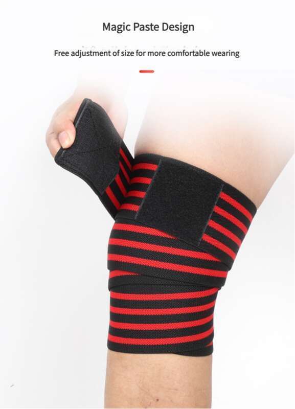 Ginocchiere sportive per uomo e donna, squat profondi, bende elastiche, sollevamento pesi, fasce per le gambe e protezioni per le ginocchia_voghion.com