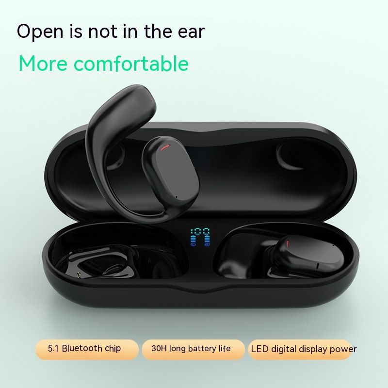 JS270 Running Ear Mounted Bone Conduction Earphones True Wireless Sports TWS Bluetooth OWS_voghion.com