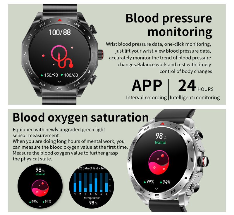 Reloj inteligente T95 con auriculares TWS, pantalla táctil IPS de 1,52", llamadas Bluetooth, asistente de voz con IA, batería de 21 días de duración y dos correas opcionales._voghion.com