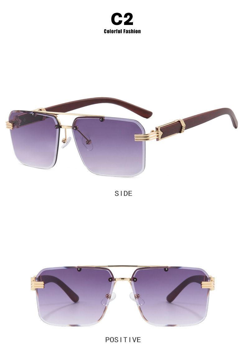 Polygonal Duebelstrahl-Rahmenlos 2025 Nei Moudeg Fir Männer Fuerbrëller_voghion.com