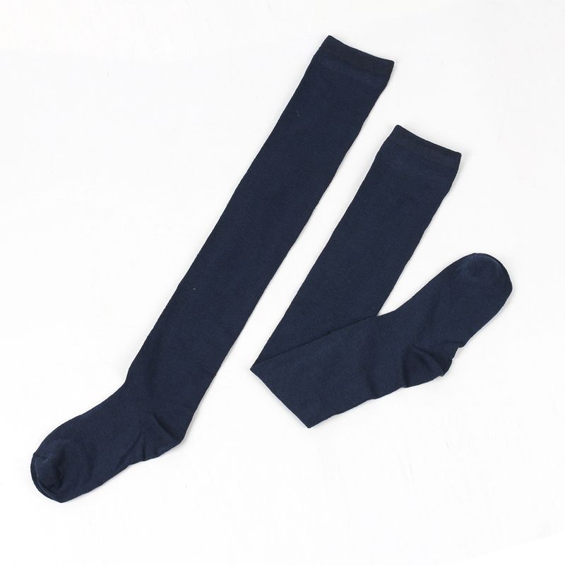 Unisex Solid color over knee socks Student long socks Dance socks Ladies show Sock Dance party high socks_voghion.com