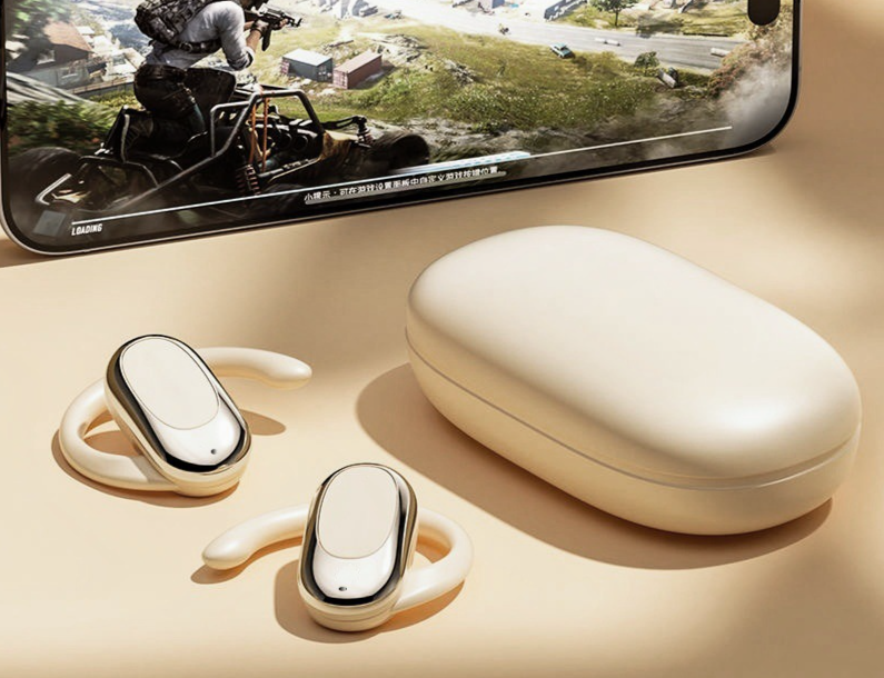 New Wireless Bluetooth Earphones B06 High Sound Quality Digital Display Bone Conduction_voghion.com