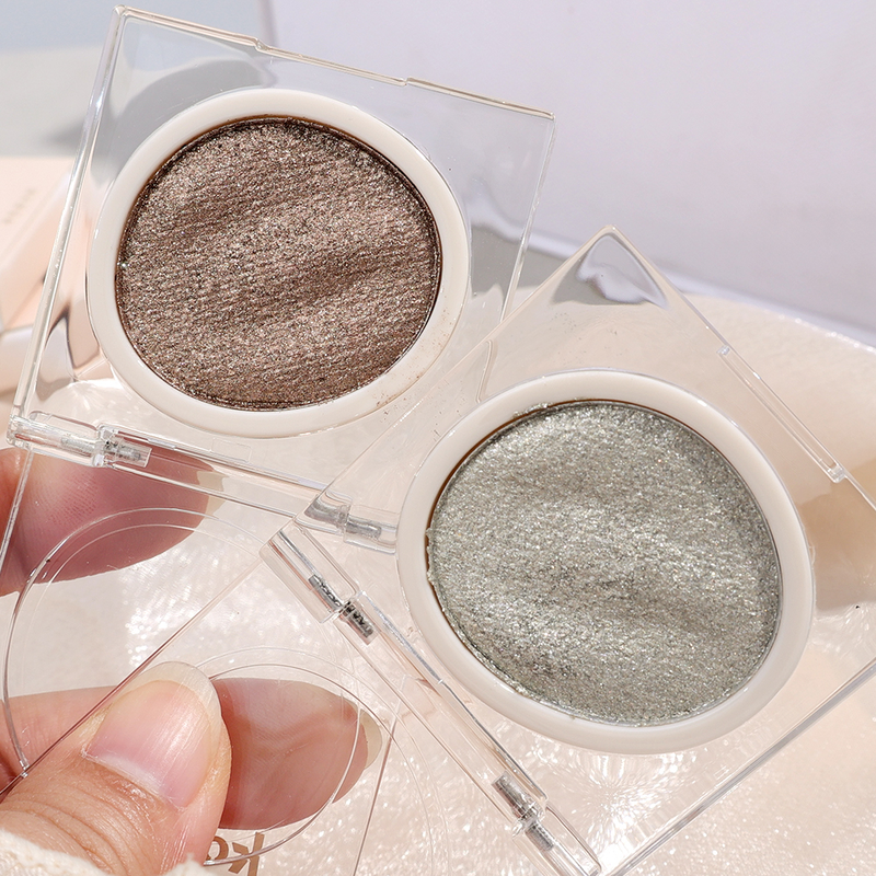 Ombretto monocromatico alto Palette di trucco Texture di purè di patate Diamond Glitter Contouring Illumina il corpo del viso_voghion.com