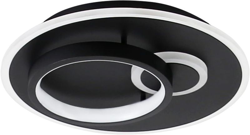 Glitzerlife Deckenlampe Led Deckenleuchte Wohnzimmer - Dimmbar Mit Fernbedienung Schlafzimmerlampe Modern Design Wohnzimmerlampe Für Arbeitszimmer Jugendzimmer_voghion.com