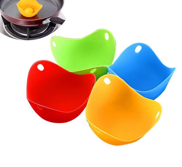 Silicone egg cooker 4 color egg tray Silicone omelette cooker Steamed egg bowl Environmentally friendly and safe egg steamer/egg tray_voghion.com
