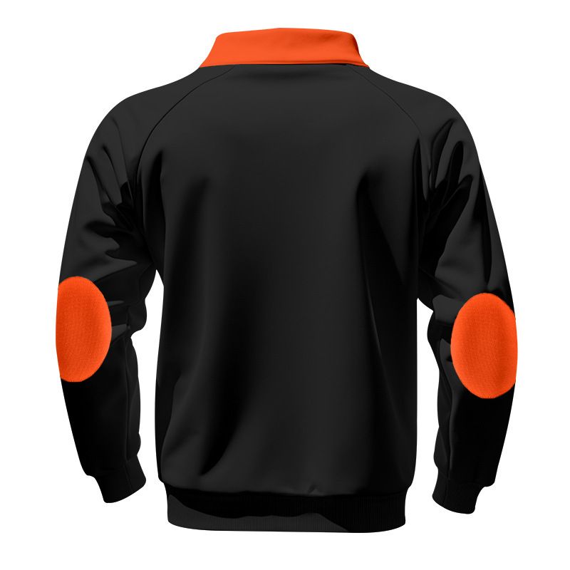 Herren-Sweatshirt mit Reißverschluss und Fleecefutter – Schwere Polyestermischung mit Stehkragen und Patch-Design (S-XXXL) – Lässiger Winterpullover mit entspannter Passform_voghion.com