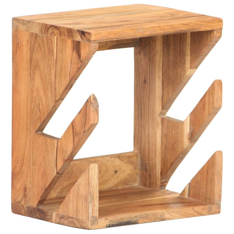 Wall Mounted Skateboard Holder 9.8"x7.9"x11.8" Solid Acacia Wood_voghion.com
