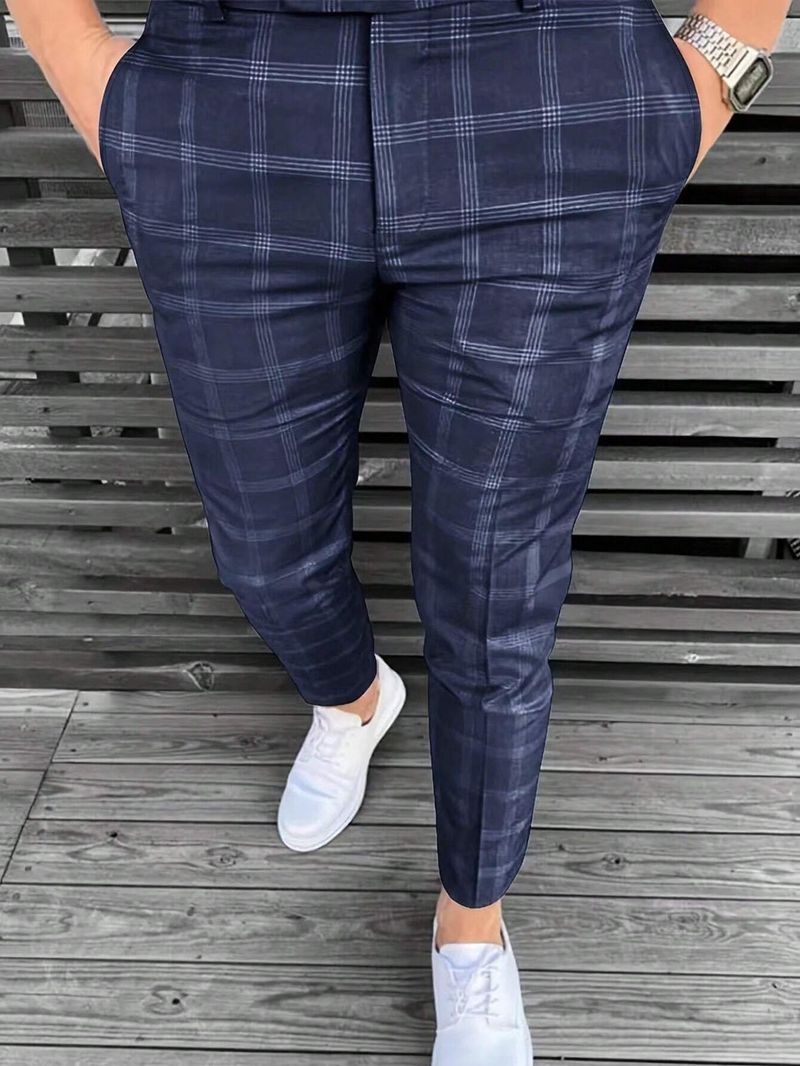 Casual Pants Men's Trousers Loose Suit Pants Light Business Suit Pants Spring And Autumn Trousers_voghion.com