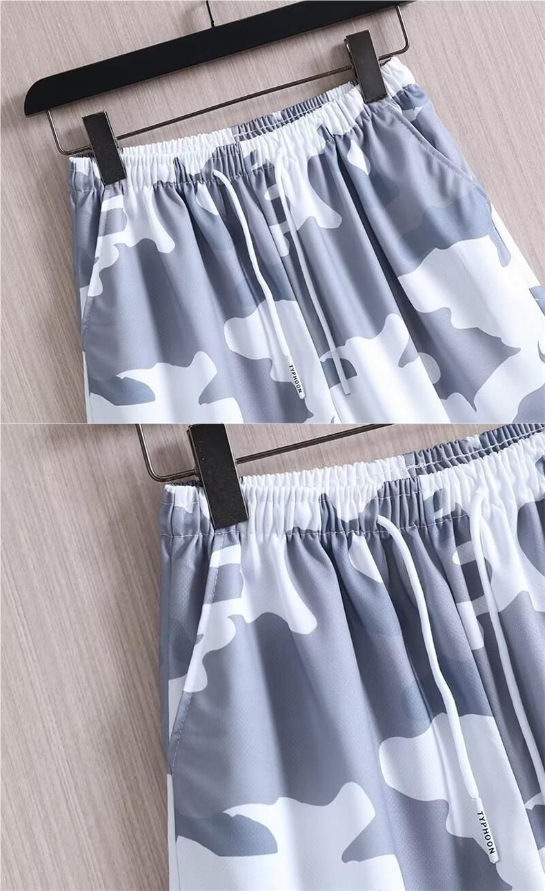 Sportanzug Sommer Dünne Herren Übergroße Mollige Kurzarm T-Shirt Shorts Laufen Fitness Sportswear_voghion.com