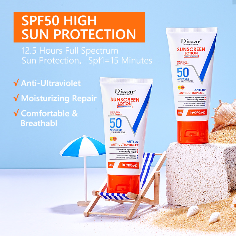 Dissar Isolation Sunscreen Krema za sunčanje za cijelo tijelo protiv ultraljubičastog zračenja 50 ml_voghion.com